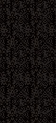 an abstract black and white background with wavy lines on it's surface, as well as circles in the center