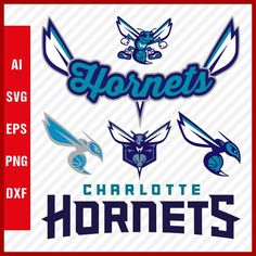 NBA Charlotte Hornets Team Svg Cut Files Basketball Clipart Bundle Charlotte Hornets Logo, Hornets Logo, Basketball Clipart, Nba Basketball Teams, Logo Clipart, Raster Graphics, Dr. Seuss Svg, Nba Logo, Charlotte Hornets