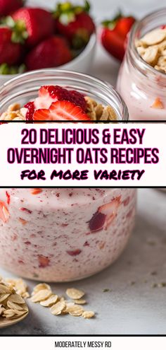 two delicious and easy overnight oatmeal recipes for more variety