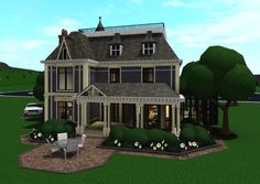 Ideas House Design, Castle House Design, Floor Bloxburg, Story Layout, Tiny House Layout