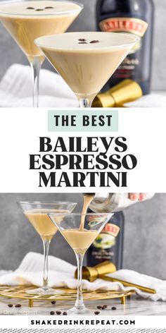 the best bailey's espresso martini recipe