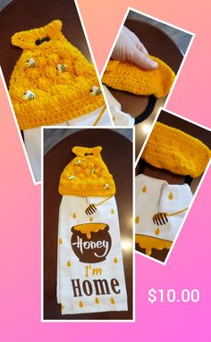 three pictures of the same item as shown in this advertise for honey i'm home