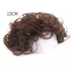 100% Human Hair Toupee Short Curly Topper Women Extended Tail Hairpiece Top Wigs | eBay Hair Toupee, Colors For Skin Tone, Women Body, Full Hair, Short Curly Hair, Natural Hair Color, Wigs Hair Extensions, Wig Styles, Body Wave