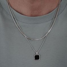 What is the combo you like most? 1, 2 or 3?

www.sprezzi-fashion.com Mens Accessories Necklace, Classic Pendant Necklace, Outfit Hombre, Necklace Combo, Necklace Men, Aesthetic Look, Silver Chain Necklace, Chains For Men