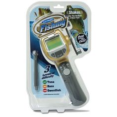 a fish finder with two different tools in the package, including an electronic device