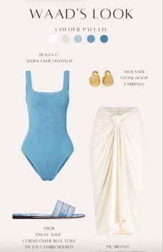 Hm Outfits, Summer Beach Looks, Soft Feminine Outfits, Beach Looks, Dorothy Dandridge, Pool Wear, Feminine Outfits, Miami Outfits, Central Cee