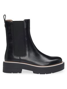 Find HUGO BOSS Leather Chelsea Boots With Double B Monogram on Editorialist. Chelsea boots with a signature rubber sole by Boss. Crafted in smooth leather, this pair is trimmed with a Double B monogram. Main Material: Leather Fastening top: Slip-on Elastic Fully lined Packaging: Box Imported. BOSS. Color: Black. Size: 6. Monogram Boots, B Monogram, Double B, Packaging Box, Boot Shoes Women, Smooth Leather, Hugo Boss