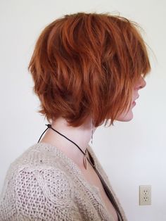 Bob Ideas, Red Bob, Classic Haircut, Bold Hair Color, Chin Length Bob, Haircuts Straight Hair, Haircut And Color, Copper Red, Hair Rollers