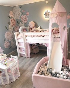 Goals Images, Bed Goals, Girl Nursery Room, Princess Room, Toddler Rooms