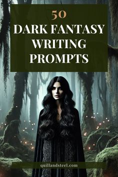 Ready to craft your next dark fantasy tale? 🌌🖋️ These 50 writing prompts are packed with eerie magic, morally gray characters, and haunting settings to spark your imagination.  💡 Here’s a sneak peek:  A queen who bargains with a shadowy figure for her unborn child 👑 A thief corrupted by a cursed artifact 🗡️ A knight serving a demon to save their kingdom 😈 A labyrinth hiding a key to immortality 🔑  ✨ Explore the full list of prompts on the blog!  #FantasyWriting #DarkFantasyPrompts #CreativeInspo #WritersLife #FantasyWorldbuilding #WritingInspiration Writing Prompts To Improve Writing, Fantasy Picture Prompts, Superpower Writing Prompts, Setting Writing Prompts, Demon Prompts Writing, Fantasy Mystery Prompts, Paranormal Romance Prompts, Dark Fantasy Writing Tips, Elf Writing Prompts