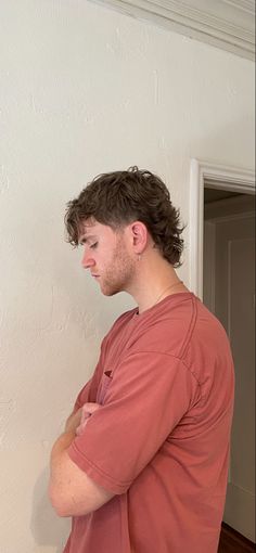 Men’s Haircut Mullet Fade, Modern Mullet Aesthetic, Cool Guy Mullet, Different Types Of Mullets Men, Tasteful Mullet Men, Low Key Mullet Men, Choppy Mullet Men, Mullet Thick Hair Men, Clean Mullet Haircuts