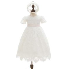 Vintage Baby Girl Dress Baptism Dresses Girls Christening Dress, Baby Christening Dress, Baby Christening Gowns, Girls Baptism Dress, White Baby Dress, Baptism Dress Baby Girl, Baby Party Dress, Girls Lace Dress