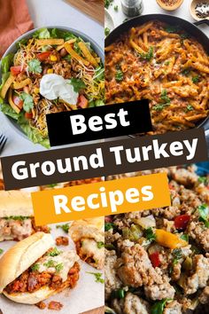 the best ground turkey recipes are in this roundup, and they're easy to make