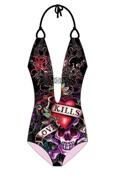 Ed Hardy Clothes, Bahama Trip, Ed Hardy Designs, Luxurious Life, Skull Clothing, Punk Emo, Swimwear For Women, Christian Audigier