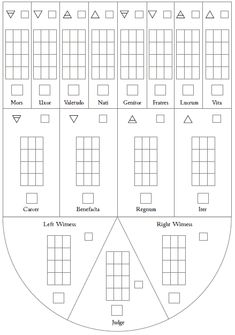 the four quadrants are shown in black and white, with numbers on each side