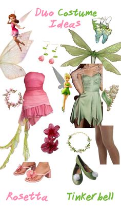 a collage of different items including shoes, flowers and other things to wear with them