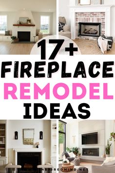 fireplace remodel ideas that are easy and cheap to do in the living room