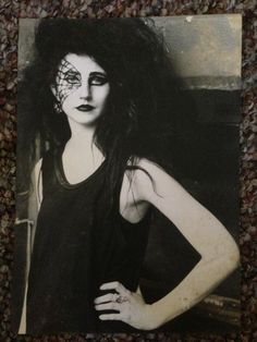 Cinamon Hadley (the inspiration for Neil Gaiman's Death) Morpheus Sandman, Sandman Comic, New Romantics, Goth Aesthetic, Neil Gaiman, Edgar Allan Poe