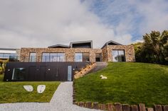 New build glazed home in Cornwall