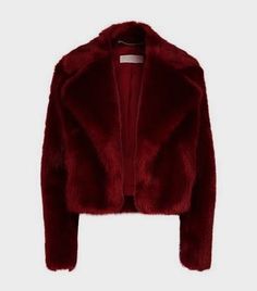 Faux Fur Cropped Jacket, Faux Fur Jacket, Dream Clothes, Winter Fashion Outfits, Shop Clothing, Fur Jacket, Harrods, Runway Fashion, Red Velvet