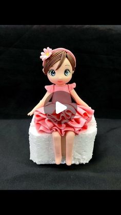 Antony Bidesh on Instagram: "How to make fondant girl figurine / fondant figurine making tutorial / fondant doll / fondant figurine / cake topper / fondant theme cake / fondant animal . . . Hi this is fondant doll making tutorial . . . #fondantdoll #fondantfigurine #fondant #caketopper #fondantanimal #fondantthemecake #themecake #cake #cakes #cakeartist #cakeart #cakedesign #cakedecorating #birthdaycake #weddingcake . . . How is this figurine ?" How To Make Fondant Toppers, Fondant Doll Topper, Fondant Figurines Tutorials, Fondant Ideas Decoration, Fondant Fairy Tutorial, Fondant Figures Tutorial People, Fondant Cake Toppers Tutorial, How To Make Fondant Animals