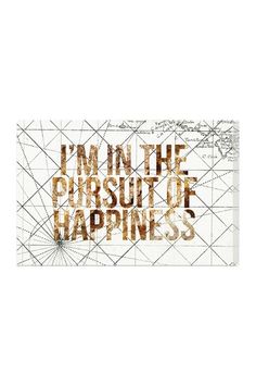 i'm in the pursuit of happiness