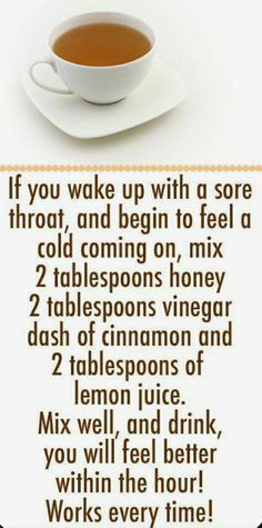 Sore Throat Remedies, Throat Remedies, Summer Health, Sick Remedies, Home Health Remedies, Cough Remedies, Cold Remedies, Homemade Remedies, Natural Health Remedies