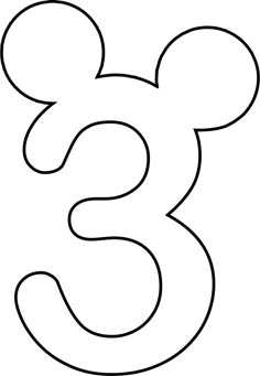 the letter s is for mickey mouse's head coloring pages, free printable