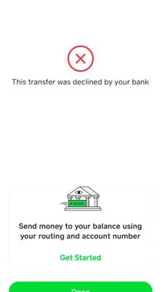 an app showing how to check out the balance on your bank account and get started