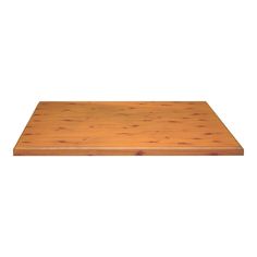 a wooden table top on a white background