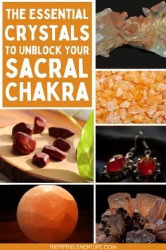 crystals to unblock your sacral chakra Sacral Chakra Healing, Low Libido, Sacred Stones, Sacral Chakra, Stone Design, Energy Crystals