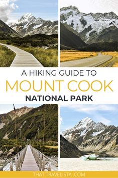 the hiking guide to mount cook national park