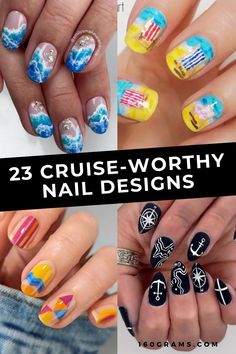 Save this pin for stunning nail art ideas perfect for your next cruise getaway! Elevate your style with these chic designs and set sail in style. #NailArt #CruiseFashion #BonVoyage Lightweight Quilt