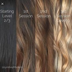 Black To Blonde, Going Blonde, Color Highlights, Brunette To Blonde, Salon Hair