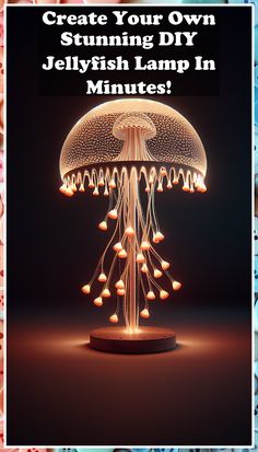 Looking to add a touch of whimsy to your home decor? Learn how to make your very own stunning DIY jellyfish lamp in just minutes! This easy and fun project will brighten up any room with its unique and mesmerizing design. Get ready to impress your friends and family with your creativity and craftiness. Dive into the world of DIY with this jellyfish lamp tutorial today! How To Make Your, Fun Projects, Create Your