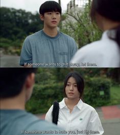 Summer Strike Quotes, Two People Standing, Strike Quotes, Kdrama Wallpaper, Movie Dialogues, Self Deprecating Humor