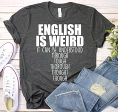 Funny Grammar Teacher Shirt, English Grammar Teacher Shirt, English Teacher Shirt, Teacher Shirt, Back To School Shirt, Grammar Lover Shirt (F17-87) ------------------------------------------------------- A B O U T - T H I S - T S H I R T ------------------------------------------------------- Funny Grammar Teacher Shirt, English Grammar Teacher Shirt, English Teacher Shirt, Teacher Shirt, Back To School Shirt, Grammar Lover Shirt   Available in size : XS, S, M, L, XL, 2XL, 3XL Available in colo Funny English Teacher Shirts, Teacher T Shirts Ideas Design, Career Day Outfits, Teacher Clothes Teaching Outfits, English Teacher Shirts, Cricut Classroom, Funny Teacher Shirts, English Teacher Shirt