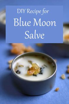 Blue Moon Salve DIY Recipe - Moody Moons Moon Skincare, Blue Moon Rituals, Magical Recipes, Full Blue Moon, Moon Zodiac, Salve Recipes, Moon Time, Moon Shine