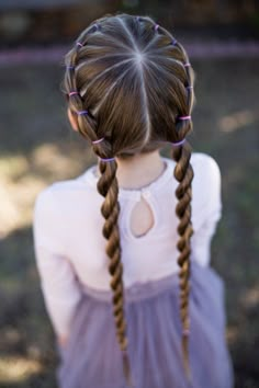 Banded Twist Braid | Cute Girls Hairstyles Twist Braid, Twist Braids, Hair Dos