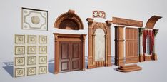 there are many different types of doors and frames