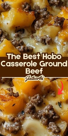 the best hobo casserole ground beef recipe