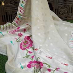 Preorder: Handloom Pure Tussar Silk Silver Zari Banarasi Muniya Border Dupatta - Khinkhwab Off White Tissue Silk Traditional Wear With Dupatta, Festive Traditional Tissue Silk Kurta, Designer White Silk Traditional Wear, Festive Off White Anarkali Set With Pallu, White Silk Traditional Designer Wear, Transitional Silk Traditional Wear In Off White, Festive Off-white Anarkali Set With Pallu, Transitional Off White Silk Traditional Wear, Transitional Off-white Silk Traditional Wear