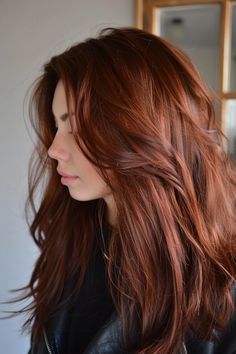 30+ Stunning Reddish Brown Hair Colors You'll Absolutely Love! - Flo's Blog Orange In Brown Hair, Auburn Vs Copper Hair Color, Red Hair For Natural Brunettes, Dull Red Hair, Oxblood Hair Color, Dark Auburn Hair Pale Skin, Neutral Tone Red Hair, Auburn Hair With Lowlights Reddish Brown, Auburn Brown Hair Balayage