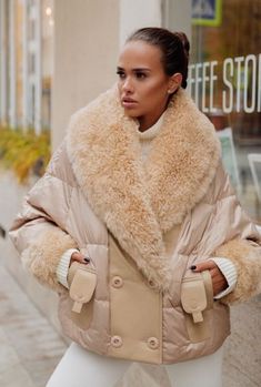 (132) Входящие — Рамблер/почта Fur Parka, Leather Jacket Outfits, Athletic Fashion, Outdoor Outfit, Fashion Details, Autumn Winter Fashion, Stylish Outfits