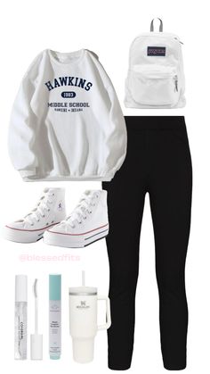 @blessedfits Casual Preppy Outfits, Cute Lazy Day Outfits, Lazy Day Outfits, Girl Fits, Girls Wardrobe, Cute Everyday Outfits, Really Cute Outfits, Cute Simple Outfits, Fancy Outfits