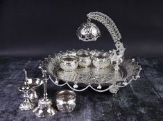 Excited to share the latest addition to my #etsy shop: Grman Silver swastik Plate Puja Thali Set, return Gift, Puja Thali Decorative, Wedding Gift, for Diwali puja tray, for all festival puja https://etsy.me/3V4T6uF #poojathali #silverpoojathali #poojagift #weddingpooj Wedding Thali, Silver Pooja Thali, Puja Decor, Diwali Puja, Puja Thali, Silver Anklets Designs, Pooja Thali, Pooja Items, Silver Pooja Items