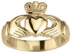 Ladies Claddagh Rings Claddagh Rings Gaelic Tattoo, Visualize Your Highest Self, Celtic Claddagh Ring, Nails Jewels, Claddagh Ring Wedding, Silver Celtic Rings, Gold Claddagh Ring, Silver Claddagh Ring, Irish Ring Claddagh