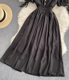 Simple v neck short dress fashion dress Fabric: blended Color: white, black, khaki Size(cm): free size length 108 bust 92 waist 62-96 Short Dress Styles, Dress Fashion, Halter Formal Dress, Short Dress, Dress Fabric, Free Size, White Black, Short Dresses, Fashion Dresses