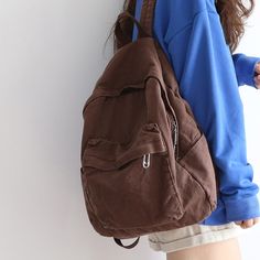 【Type】: Backpack/Shoulder Bag【Material】: Canvas【Top Size】: 26cm【Bottom Size】: 30cm【Width】: 11cm【Height】: 38cm【Strap Height】: 44cm【Internal Capacity】: Book,Wallet, Key Case, mobile phone, makeup, paper towel, etc Pay attention to store priority to send parcels Backpacks College, Canvas Backpack Women, Royal Blue Shoes, Female Shoulder, Travel Backpacks, Unisex Backpack, Bags For Teens, College Backpack