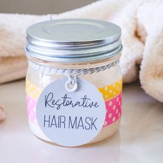 Hair Mask Ingredients, Mayonnaise Hair Mask, Mayonnaise For Hair, Hair Mask Diy, Honey Hair Mask, Deep Conditioning Hair Mask